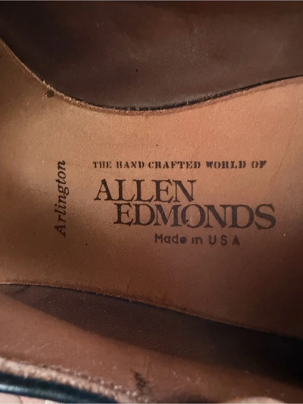 Allen Edmonds Arlington Mens 10D Black Leather Wingtip Tassel Kiltie Loafers USA